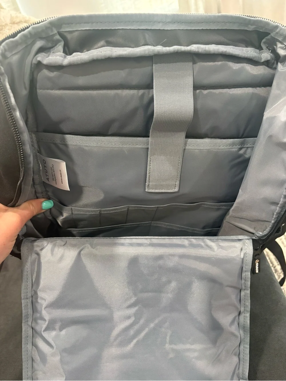 Black Men's Everyday Laptop Backpack